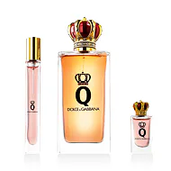 sada Dolce&Gabbana Q by Dolce & Gabbana Parfémovaná voda 100 ml + Parfémová voda miniatura 10 ml + P